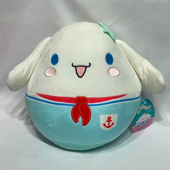 Large 10” Sanrio x Squishmallow Cinnamoroll NEW! hang tag perfect - Picture 1 of 5